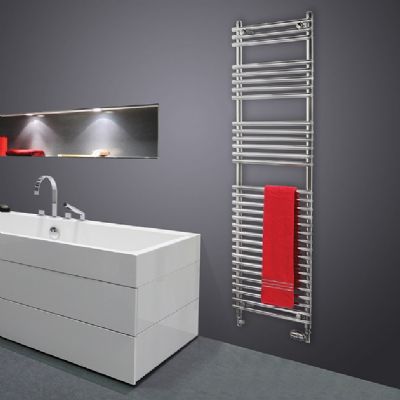 ULTRAHEAT WINDSOR CHROME BATHROOM H1612mm x W500mm CONTEMPORARY TUBE ON TUBE MULTIRAIL/TOWEL WARMER, WIN5W16C ULTRAHEAT WINDSOR CHROME BATHROOM H1612mm x W500mm CONTEMPORARY TUBE ON TUBE MULTIRAIL/TOWEL WARMER, WIN5W16C